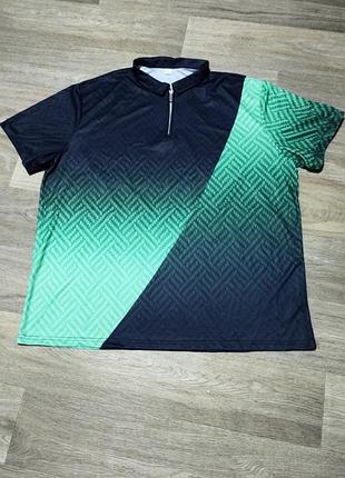 Мужская лёгкая футболка-поло , размер по бирке 3xl , но фактический 4xl-5xl.