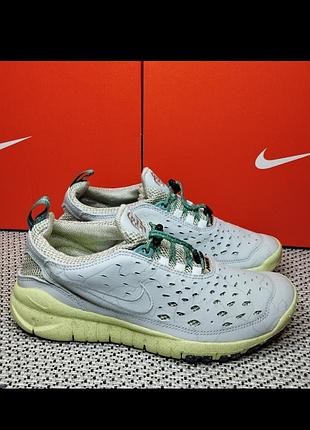 Крутезні кросівки nike free run trail greygreen dj6891-001