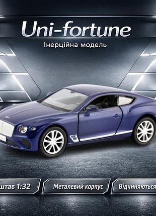 Машинка uni-fortune rmz city bentley continental gt 2018 (554043)
