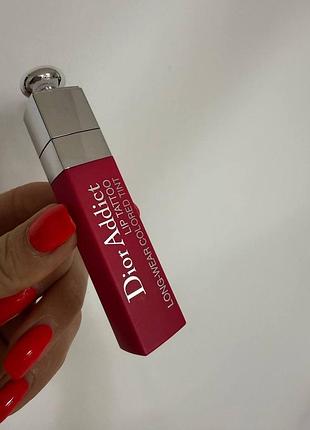 Стійкий тінт для губ dior addict 🍒