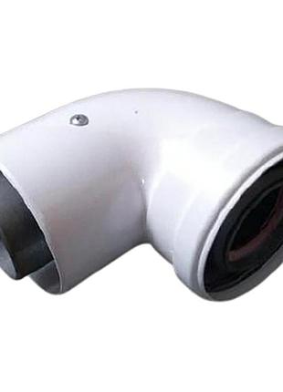 Колено 90 градусов, d=60/100 mm ce.00.34 h