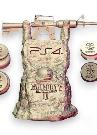 Подставка для геймпадов стиле call of duty black ops 4