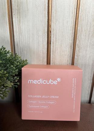 Medicube collagen jelly cream — колагеновий крем-желе для ефекту glass skin (110 мл)