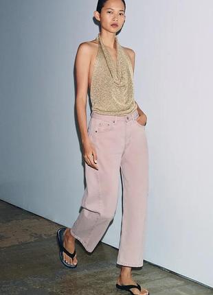 Джинсы zw collection ankle relaxed со средней посадкой