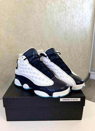 Жіночі білі кросівки air jordan 13 gs оригінал 38,5р.