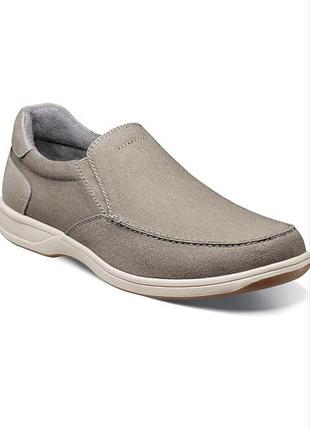 Florsheim летние текстильные лоферы / слипоны в стиле casua розмір 47 l