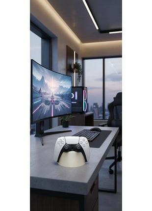 Подставка для контроллера дуалсенс playstation 5 белая