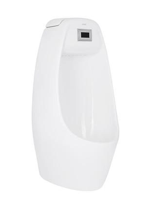Писсуар подвесной qtap stork с ик-датчиком автоматического смыва 350х310х685 white qt1588102hw