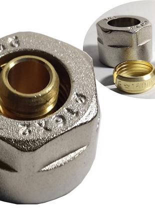 Адаптер valogin 16x2,0 х 3/4” для полімерних труб vg-801201 1/50 шт