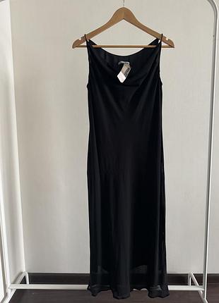 Чорна сукня міді marks&spencer
