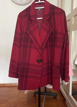 Жакет шерстяний сучасний дизайн