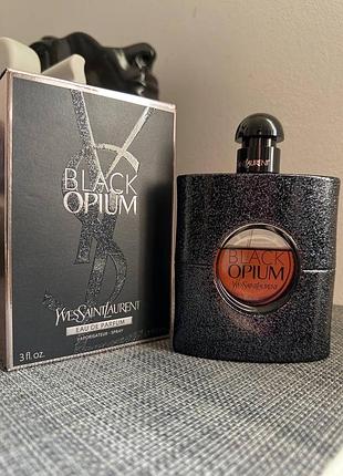 Залишок у флаконі black opium від yves saint laurent оригінал