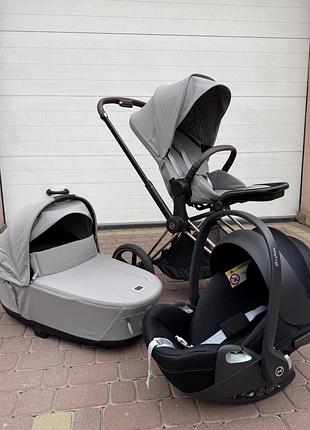 Коляска cybex peram 4.0 4в1 люлька, прогулка, автокресло 2025 г.