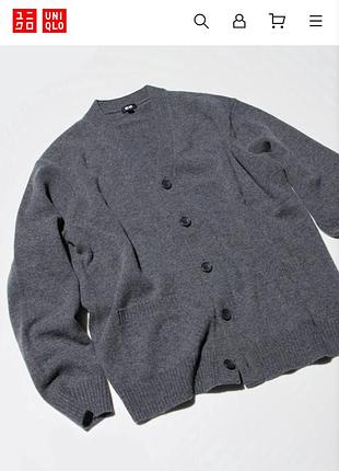 Кардиган кофта uniqlo 4