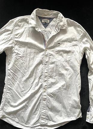 Стильна чоловіча сорочка tommy hilfiger (hilfiger denim) m