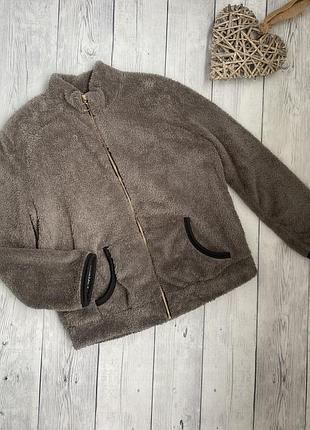 Кофта женская плюшевая на замке xl (14)