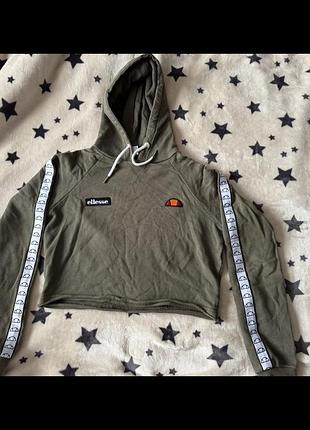 Укорочене худі, з капюшоном, ellesse