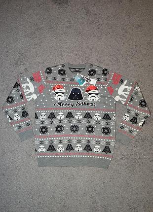 Новый новогодний свитер star wars "merry sithmas"
