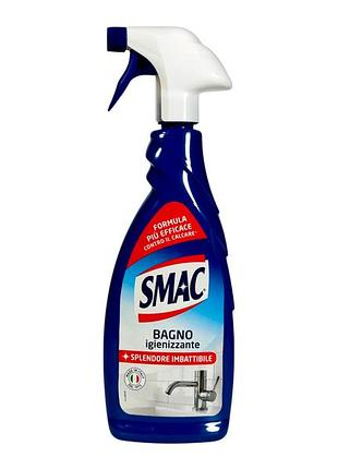 Средство от известкового налета smac дезинфицирующее bagno igienizzante splendore imbattibile, 650 мл