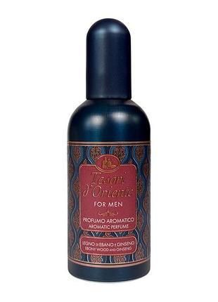 Парфум tesori d'oriente для чоловіків чорне дерево for men, 100 мл