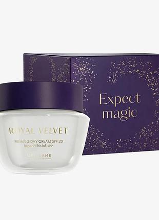 Подтягивающий дневной крем spf 20 royal velvet. праздничный выпуск
