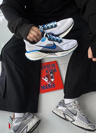 Кроссовки nike air zoom pegasus grey/blue
