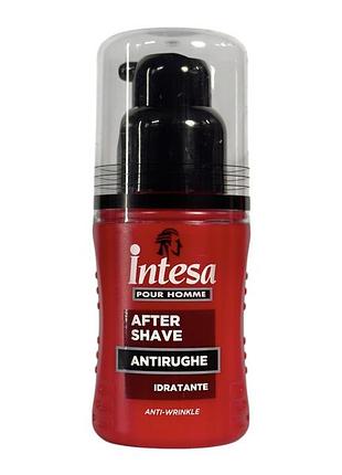 Лосьон после бритья intesa с антивозрастным эффектом after shave antirughe idratante anti-wrinkle, 100 мл