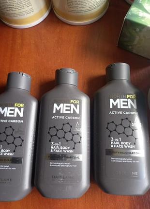 Шампунь для волосся і тіла north for men