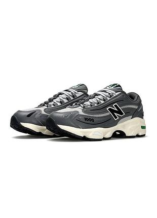 Чоловічі кросівки new balance 1000 grey white green