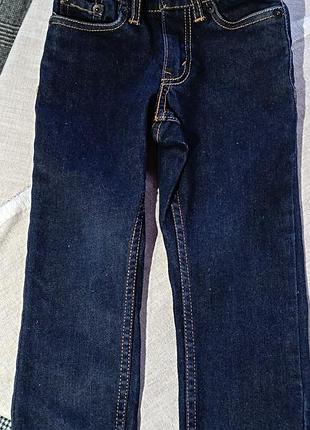 Джинсы levis мальчик 1,5-2 года темно-синие прямые