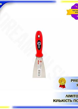 Dm шпатель intertool 65 спецификация 2.2 мм нержавеющая сталь для шпаклевки и выравнивания поверхносте spe|lz