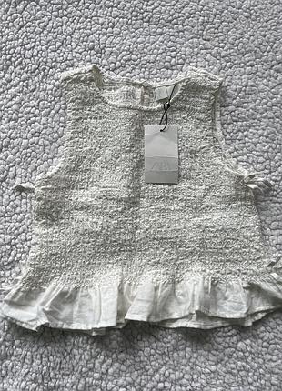 Лляна блуза zara