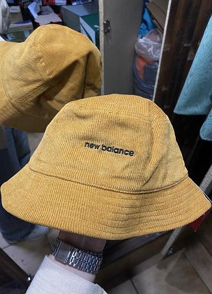 Унісекс панама new balance washed corduoroy bucket оригінал нова панамка капелюх