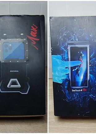 Подводный бокс divevolk seatouch 4 max для iphone и android водонепроницаемый чехол для дайвинга 60м 8