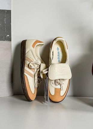 Кросівки adidas samba lt beige/brown