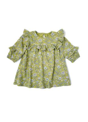 🌿 отличное платье next (organic cotton), размер 80 (9-12 месяцев) 🌼