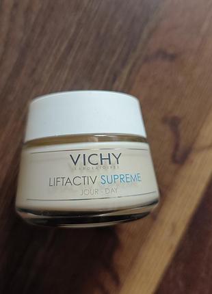 Средство для нормальной и комбинированной кожи лица vichy (веши) liftactiv supreme для восстановления упругости кожи, 50 мл
