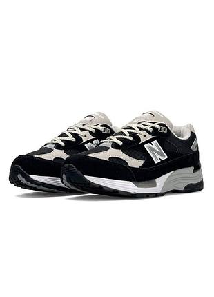 Чоловічі кросівки new balance 992 black beige