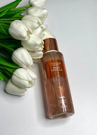 Парфюмированный спрей для тела shimmer bare vanilla joy victorias secret 250ml