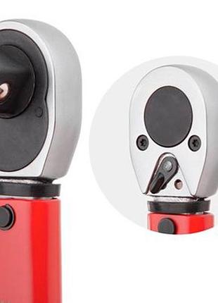 Ve ключ динамометрический intertool 3/4" new version 70-240нм красный моментный ключ для затяжки болто n6w_ver 6