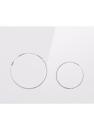 Панель смыва для унитаза qtap nest qt0111m11110w