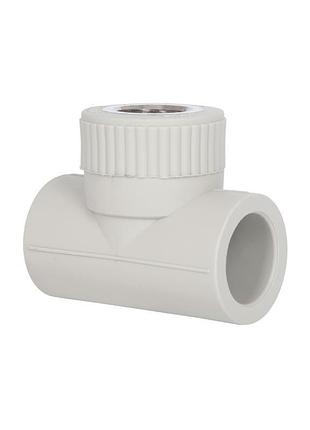 Тройник ppr blue ocean 25х1/2"х25 вр