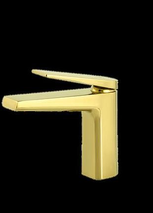 Умивальник змішувач karen 1385385g gold