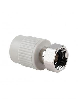 Муфта ppr thermo alliance с накидной гайкой 25х3/4"