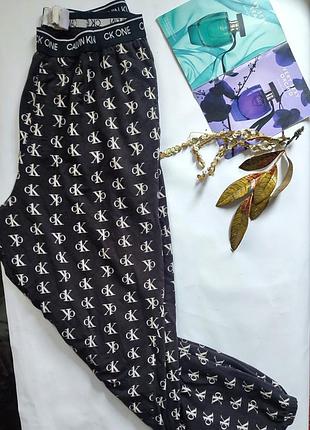 Пижамные штаны calvin klein ck m джоггеры на резинках
