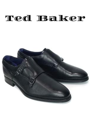 Кожаные мужские туфли монки ted baker london