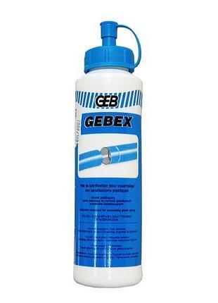 504625 змащувач для труб 200/250 мл gebex 1/6