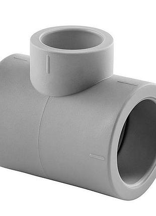 Трійник редукційний ppr ø50x20x50 сірий колір asco® 9/72шт