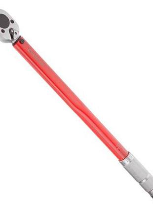 Ve ключ динамометрический intertool 1/2" new version 28-210нм красный для затяжки болтов и гаек трещот n6w_ver 4
