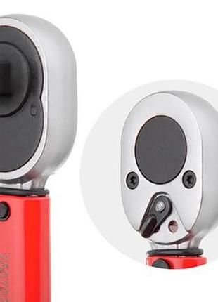 Ve ключ динамометрический intertool 1/2" new version 28-210нм красный для затяжки болтов и гаек трещот n6w_ver 6